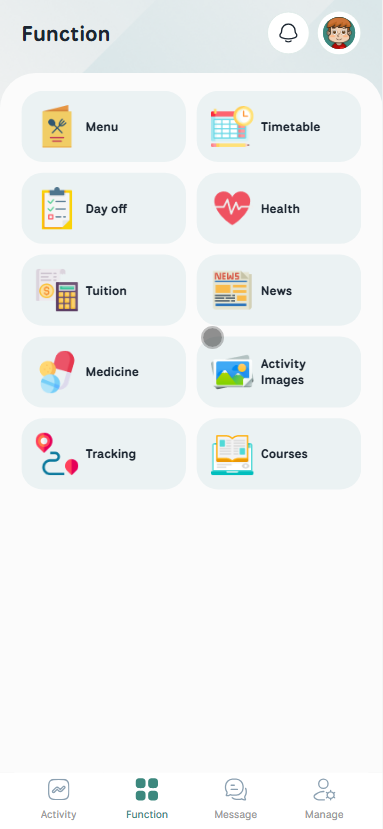 Kindie - kindergarten management software - 5